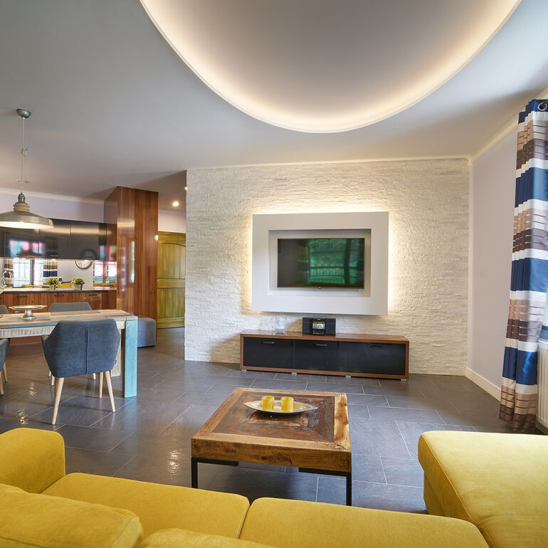 Salon w pokoju hotelowym