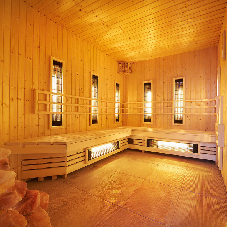 sauna w Norweskiej Dolinie