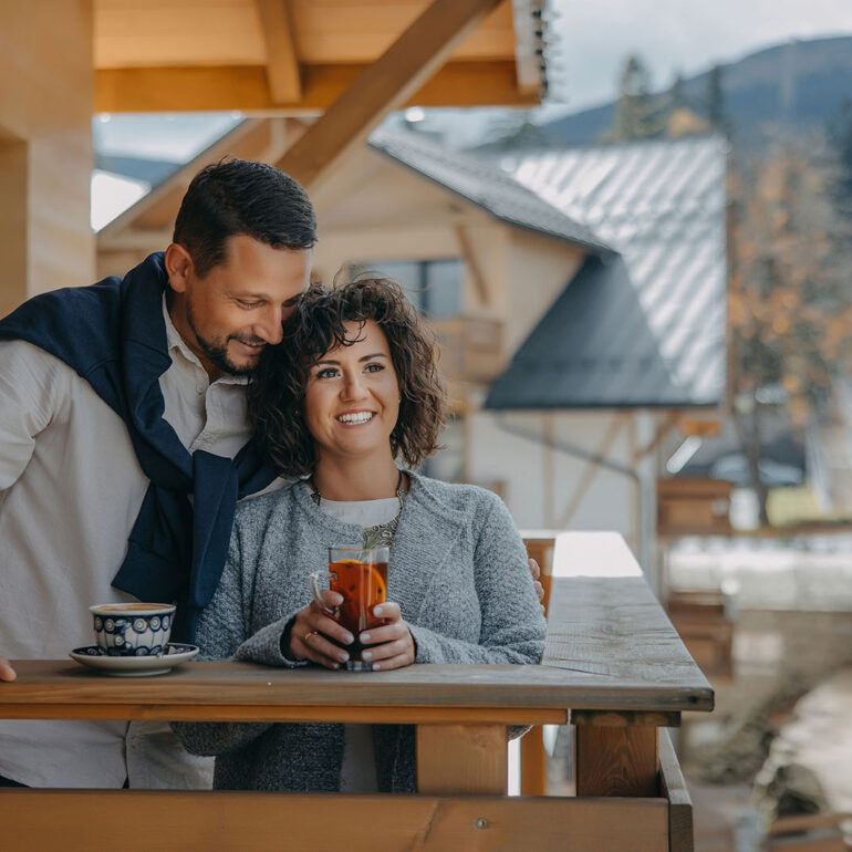 zdjęcia zimowe w hotelu