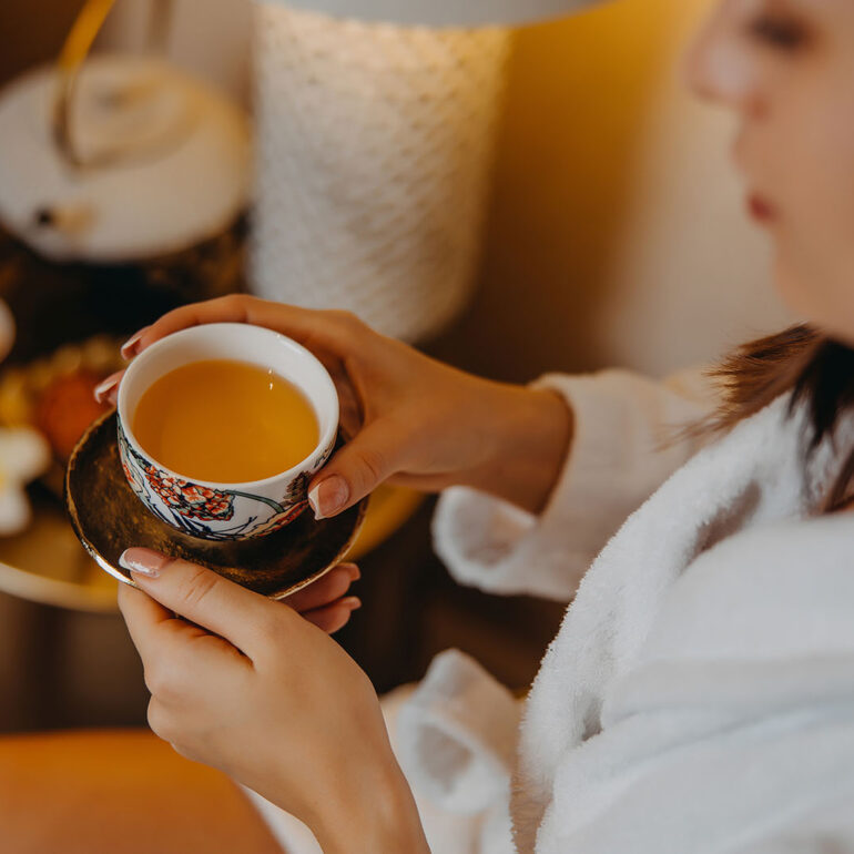 Sesja zdjęciowa oddająca klimat w spa hotelowym