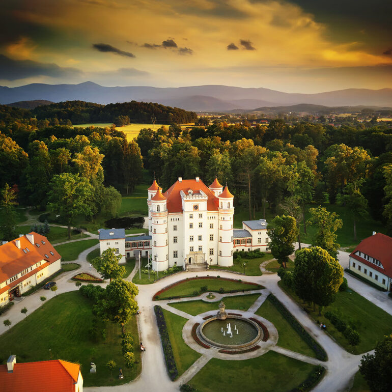 zdjęcia z lotu ptaka dla hoteli