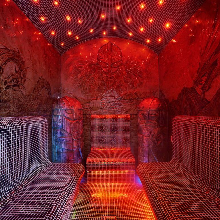 Zdjęcia strefy wellness w Norweskiej Dolinie