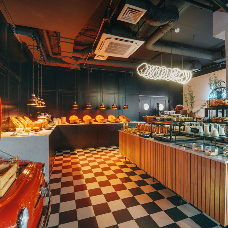 zdjęcia bufetów w hotelach